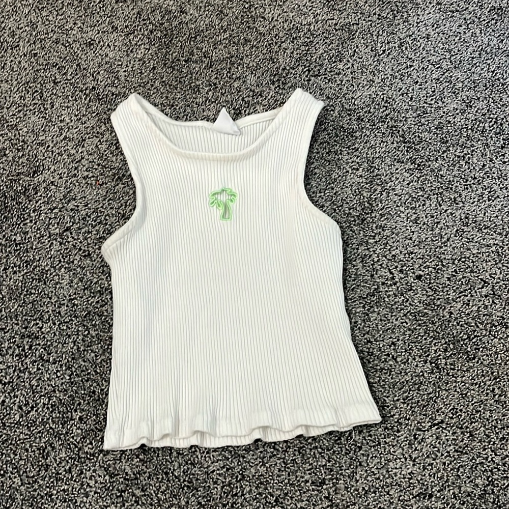 Zara white tank size 13-14cm
